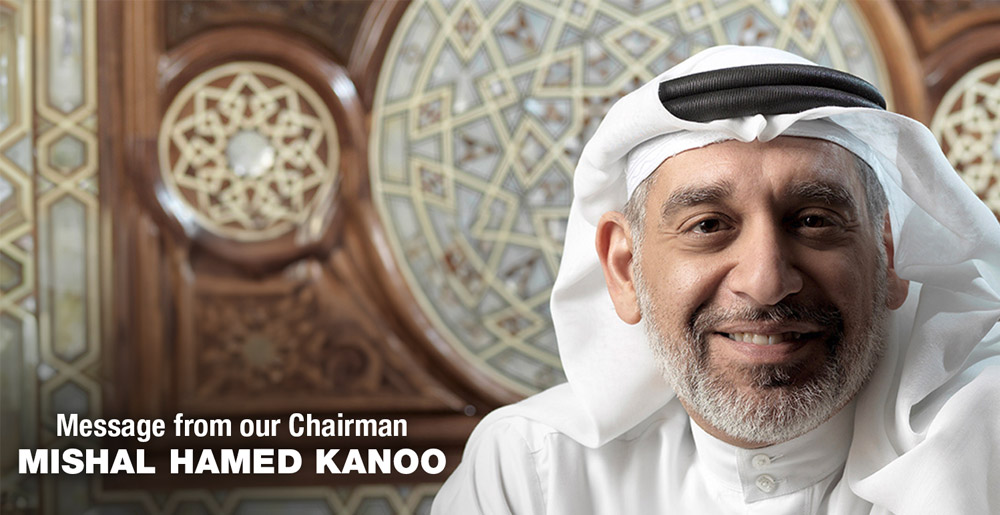 
The Kanoo Group Chairman, Mishal Kanoo, sends his heartfelt message on Emirati Women's Day 2023.
