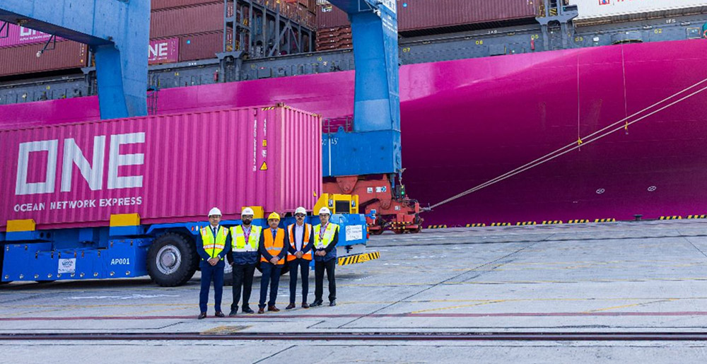 ONE SWAN Makes Maiden Voyage to Khalifa Port, Abu Dhabi