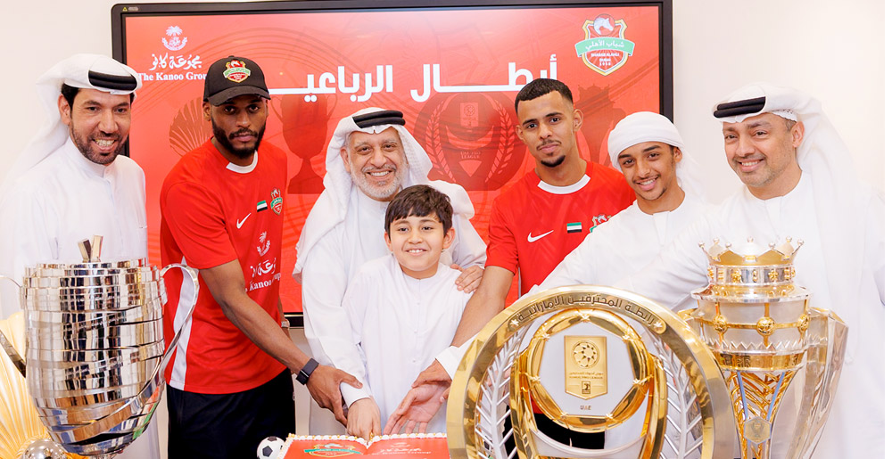 Shabab Al Ahli Football Club Honors Strategic Partner The Kanoo Group in Ceremonial Trophy Presentation Shabab Al Ahli Football Club Honors Strategic Partner The Kanoo Group in Ceremonial Trophy Presentation