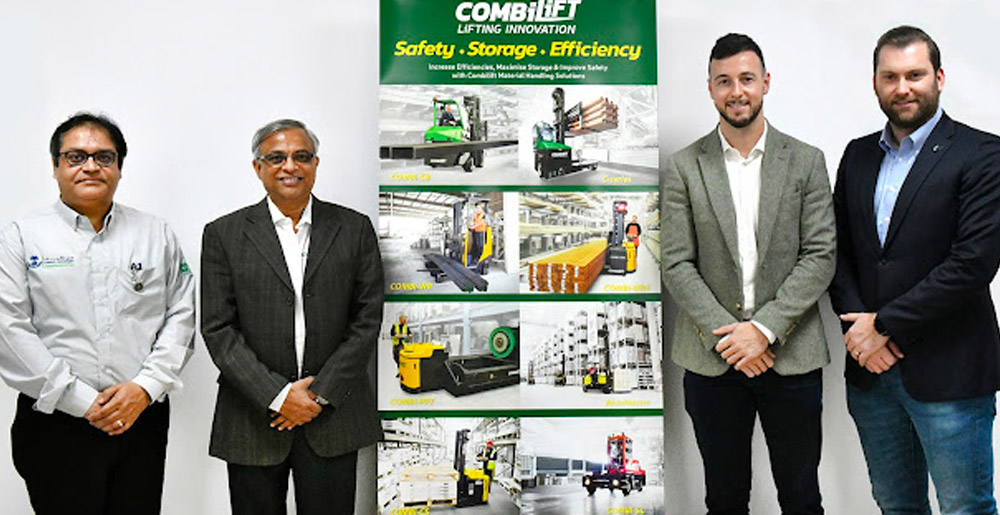 Kanoo Machinery discusses future business opportunities with Combilift, Enterprise Ireland