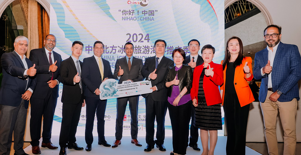 Kanoo Travel Joins NIHAO! CHINA at 2024 North China Ice and Snow Tourism Event in Dubai